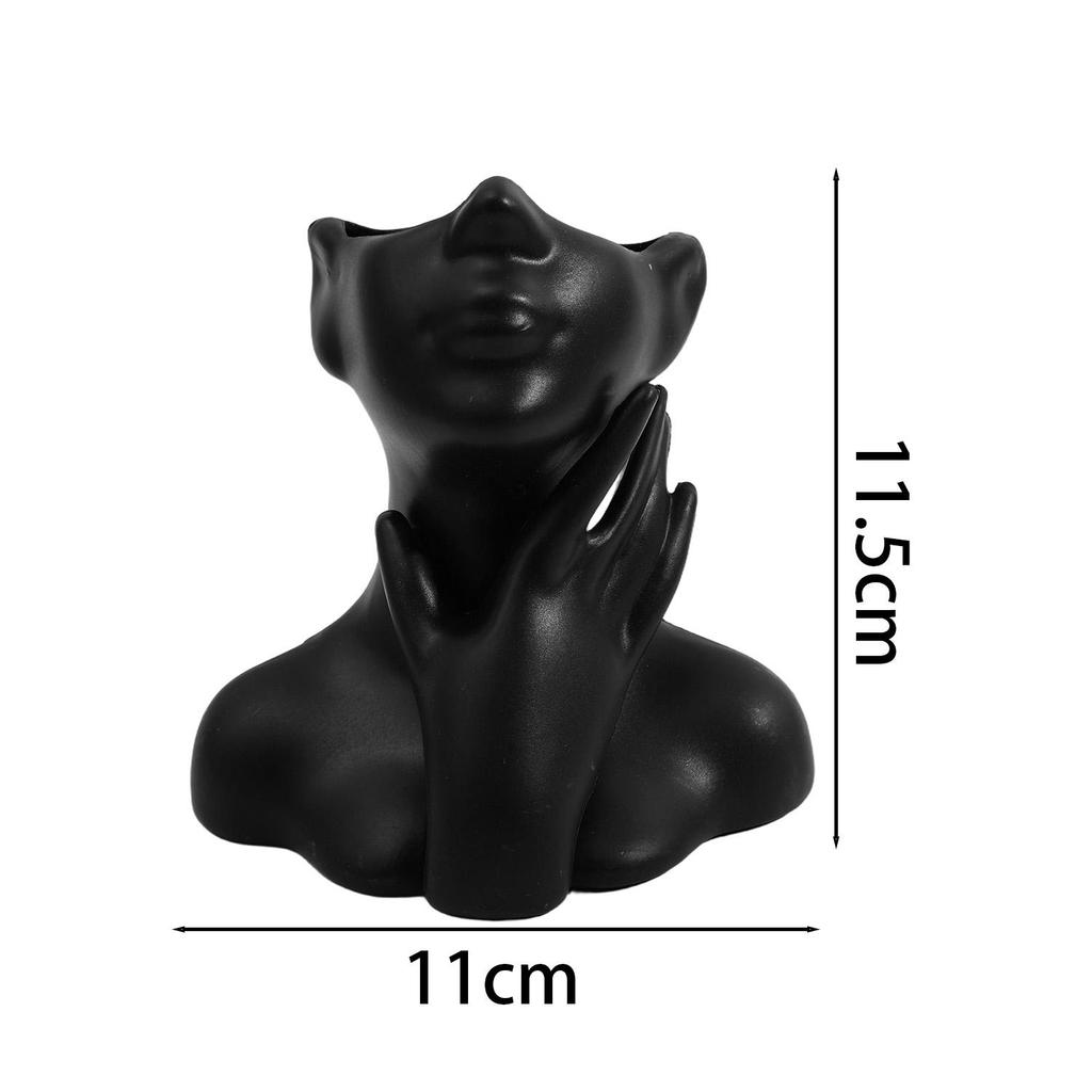Creative Human Body Art Styling Storage Holders for Makeup Brushes Pens Holder Vinyl Figure Desktop Home Office Organizer Decor