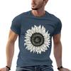 Line Sunflower Tshirt Essential T Shirt Basketball Graphic Tees T Shirt For Unisex