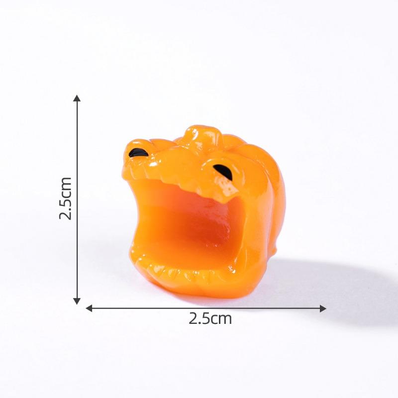 Micro-landscape Halloween Pumpkin Ghost Figurine Decorative Accessories Mini Desktop Ornaments