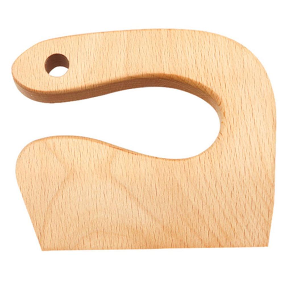 Mini Wooden Kids Knives Safety Cooking Cutting Toys For Children Kids Toddler