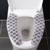 Winter Thick and Warm Toilet Seat Cushion Cover with Cushion Washable and Reusable Mat for Sticky Toilet Seat toilet