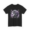 Unisex Adult T Shirt Unicorn Gothic Lace Fantasy Art Dark Moon Mythical Graphic
