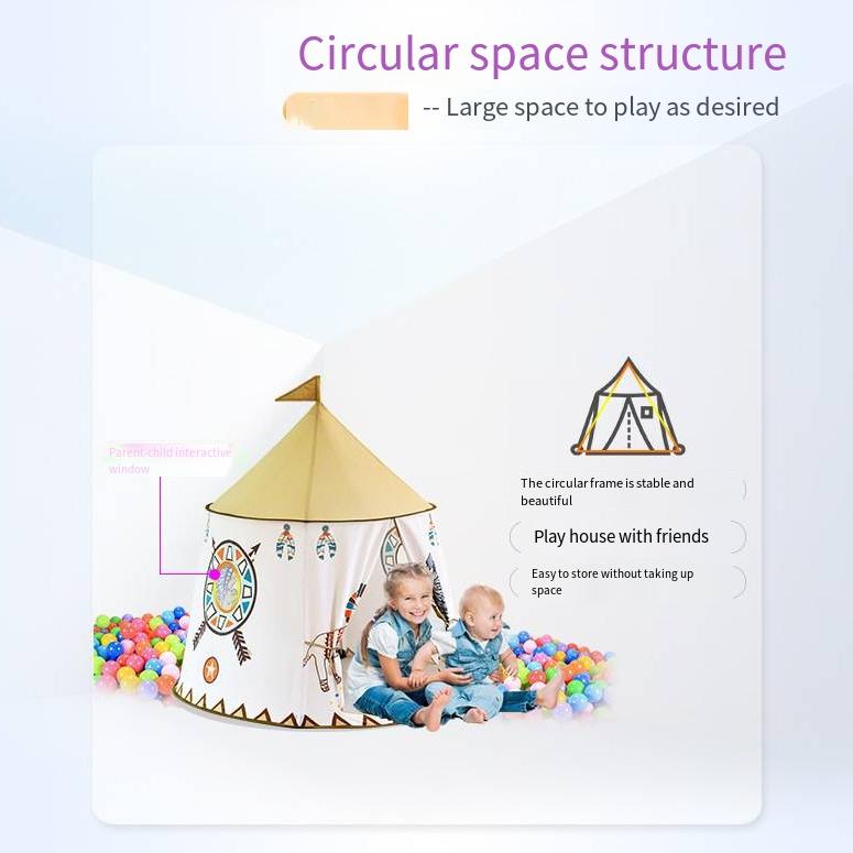 Children's Indoor Tent Indian Yurt Baby Toy Kindergarten Game House