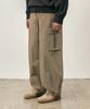 COSTUME O’CLOCK Cotton Washed Balloon Cargo Pants Light Beige Coospt244Lbeige