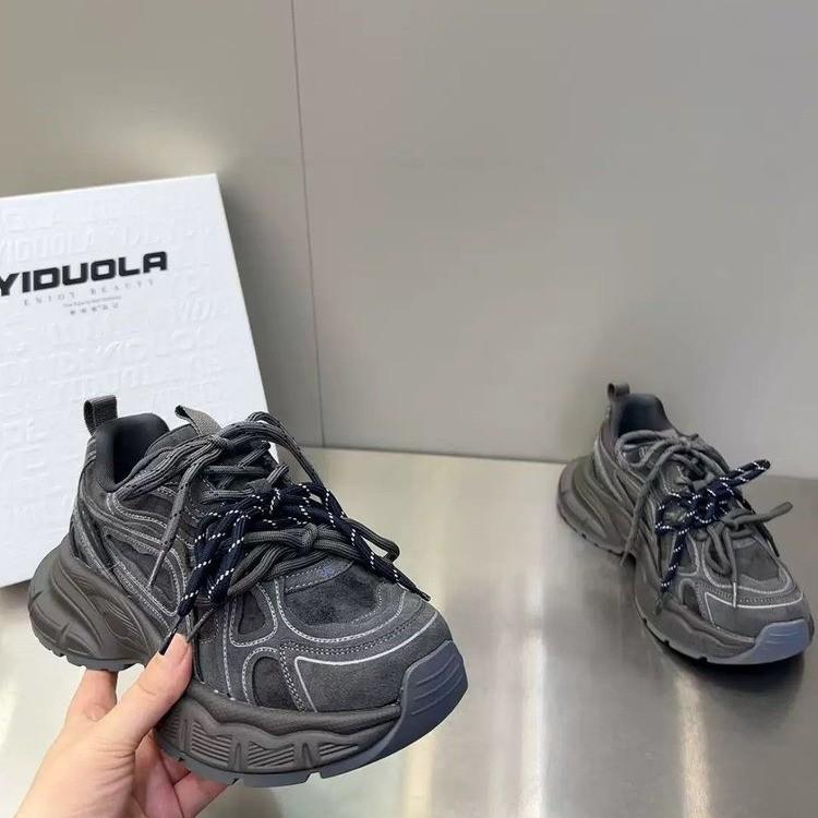 [Fanfna] Nische 2025 Herbst und Winter neue alte Plattform Dad-Schuhe Damen leichte lässige vielseitige Sportschuhe