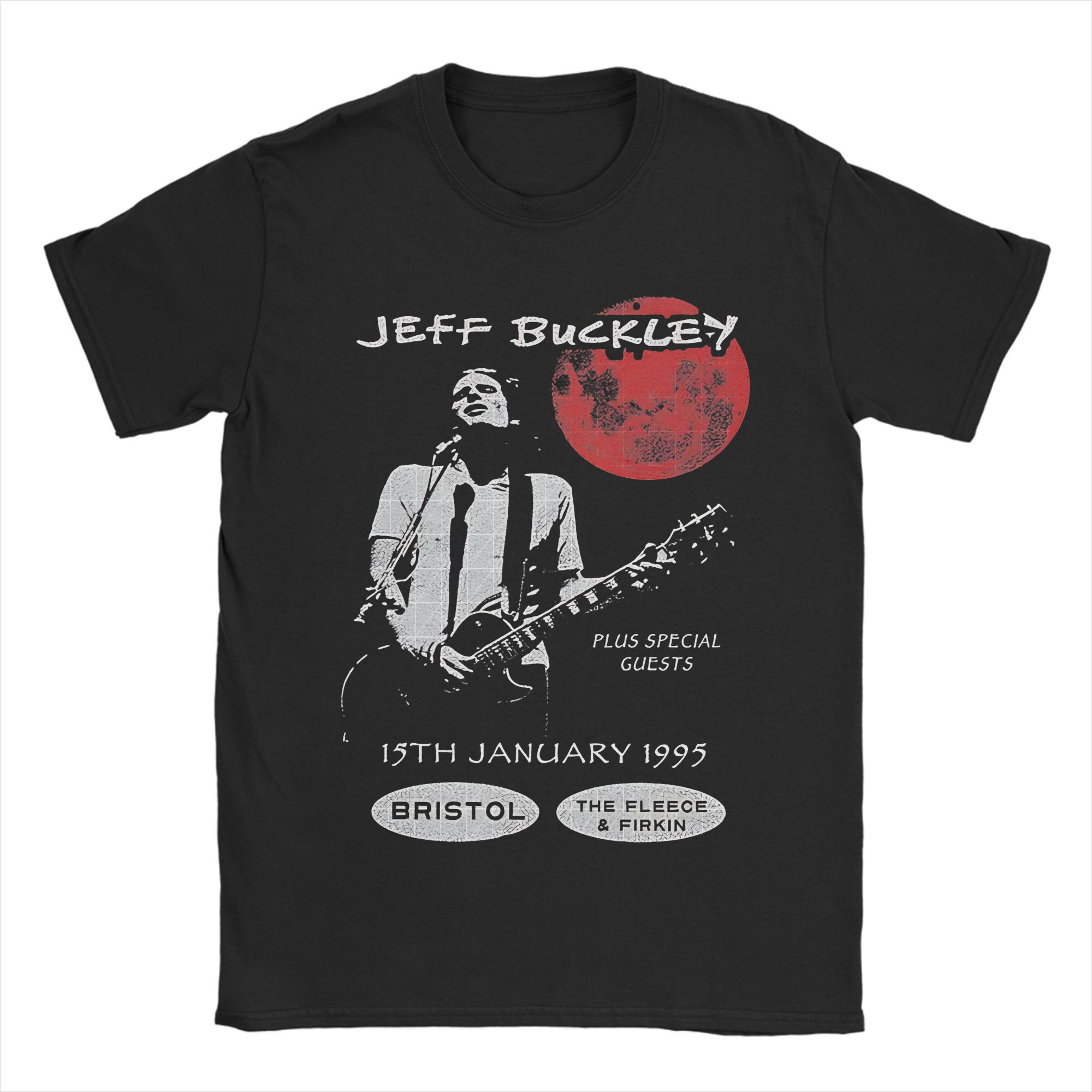 Jeff Buckley Mystery White Boy Tour  Fashion T Shirts for Unisex Women  Cotton  Tee Shirt Clothes S