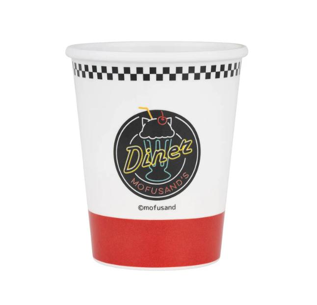 Mofusand Diner Paper Cup-Like Melamine Cup (Nyanko Shake) Japan NEW