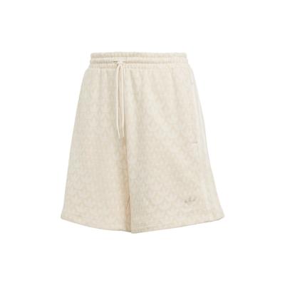 Originals Trefoil Monogram Shorts Women Bottoms White IJ6000