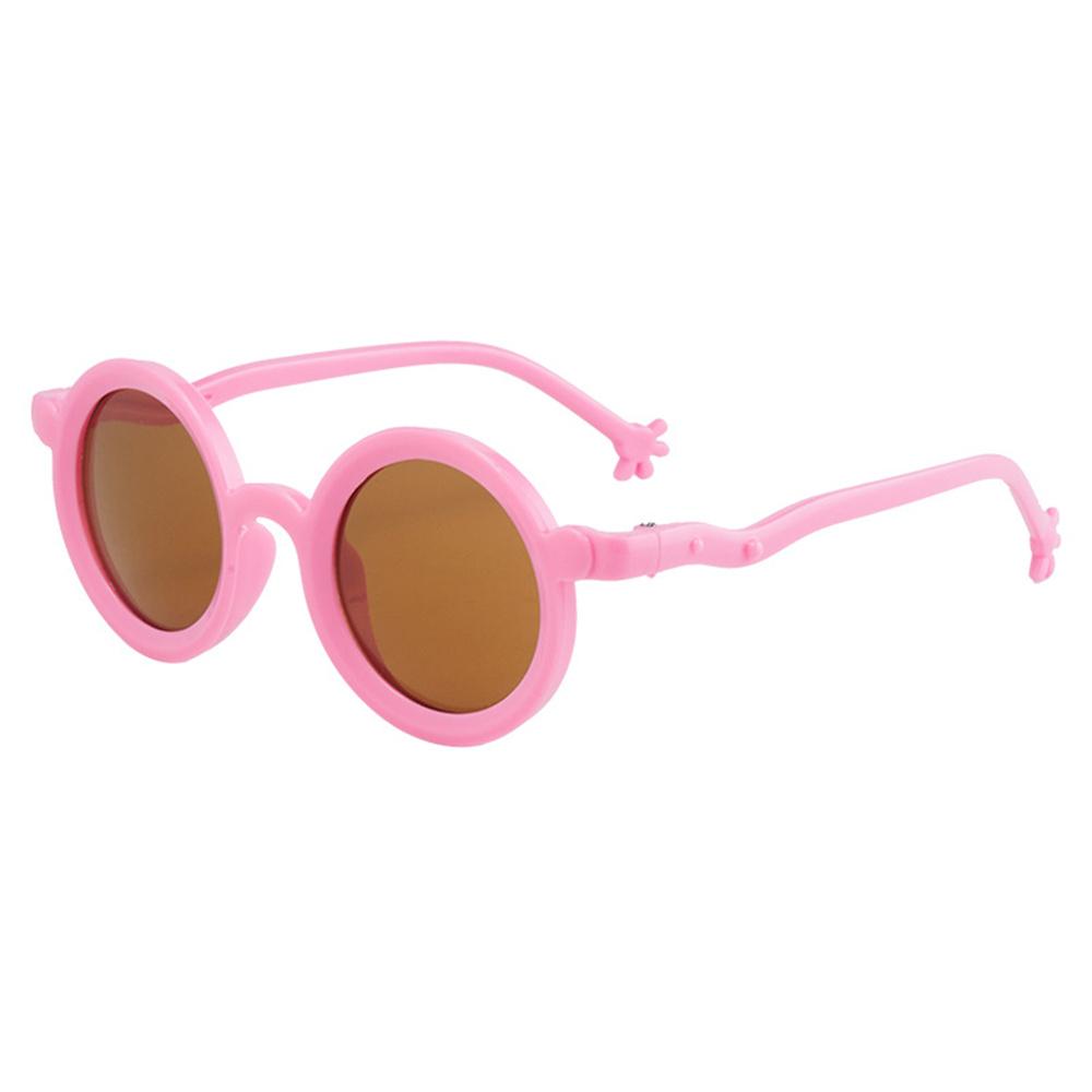 

Cartoon Cute Kids Sunglasses Round Frame Sun Glasses For Children Soft Dog S Paw Fashion Uv400 Goggles Photo Booth Props Other