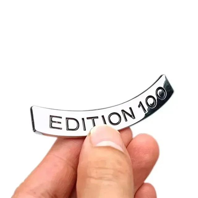 1ks 3D ABS Maybach EDITION 100 Boční emblém Auto GLS GLE S500 nálepka Zadní nárazník zadní dveře kufr nálepka styling Příslušenství1