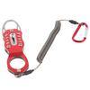 Mini Fishing Grip Aluminum Alloy Portable Fish Control Clamp with Anti‑Lost Rope