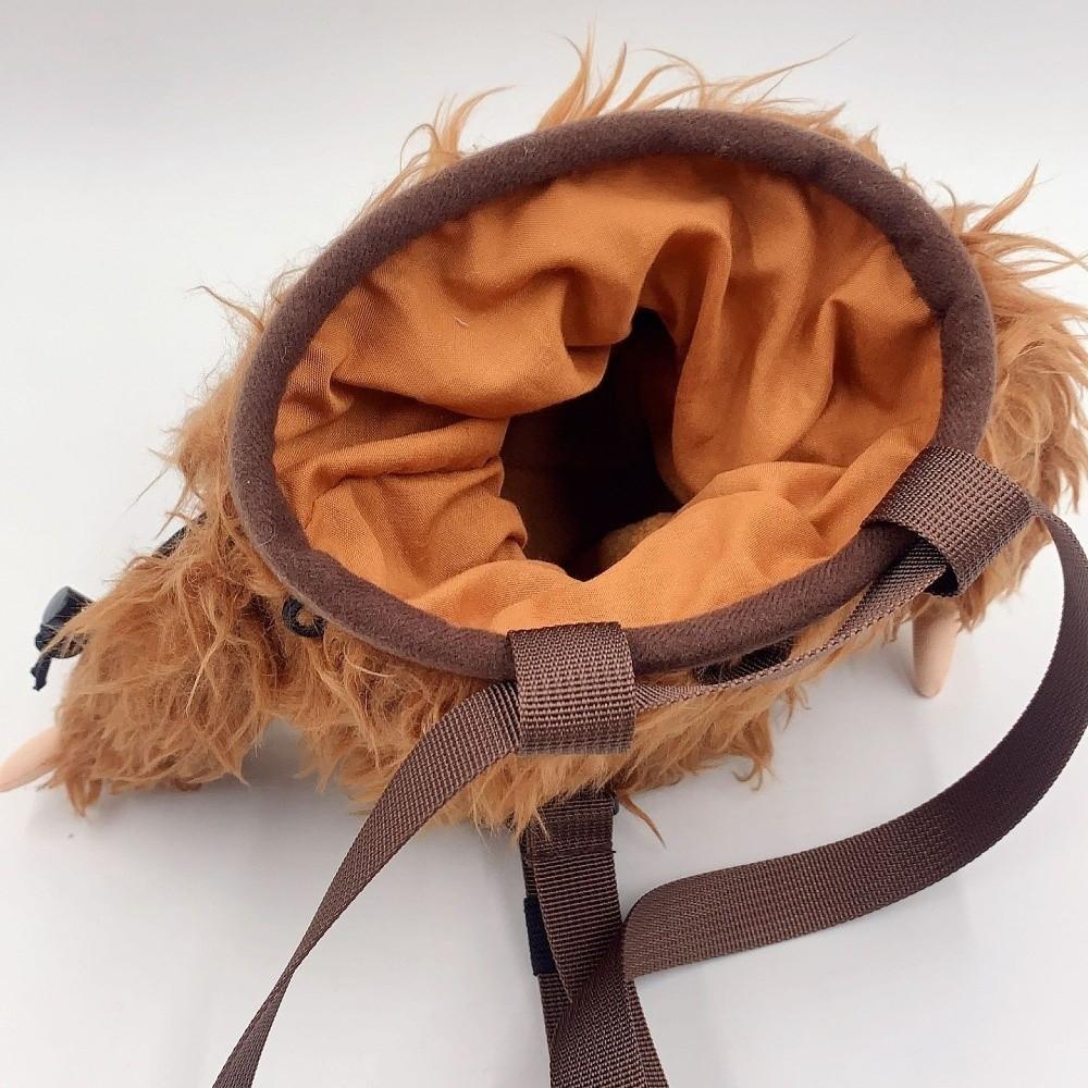 Stuffed Animal Chalk Bag Sloth/Shark Rock Climbing Bag Cute Magnesium Powder Bag  Bouldering