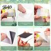 Handmade Magnet Craft 5/6/8/10/15/20/24 Sets DIY Acrylic Fridge Kit, Square Refrigerator Clear Making Kit with Adhesive Backing, Picture Photo Holder