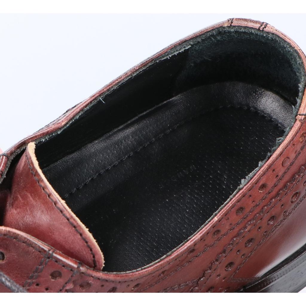 JOHNSTON&MURPHY  Wing tip shoes shoes 8 BrownUsed