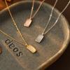 Banyan Tree S925 Silver Retro White Shell Pendant Necklace - High-End 2024 Summer Clavicle Chain for Women