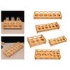 Wood Shot Glass Holder Glasses Rack Serving Holder Cup Rack Base Mug Organizer for Kitchen Restaurant Party Events Nightclub