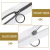 Zíperes de Bobina de Nylon Fechados Zíper de Bobina de Nylon Zíper de Bobina em Atacado com 20 Zíperes de Cor Grafite Deslizantes Para Costura DIY Roupas 10 Jardas