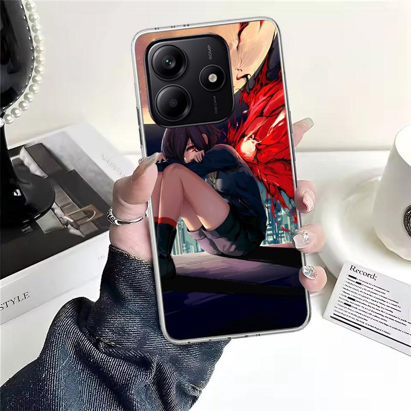 G-Ghoul Tokyo Touka Kirishima Soft Phone Case For Xiaomi Redmi Note 15 14 14S 13 12 Pro Plus 12S 11 11S 11E 10 10S 11T 5G Fundas
