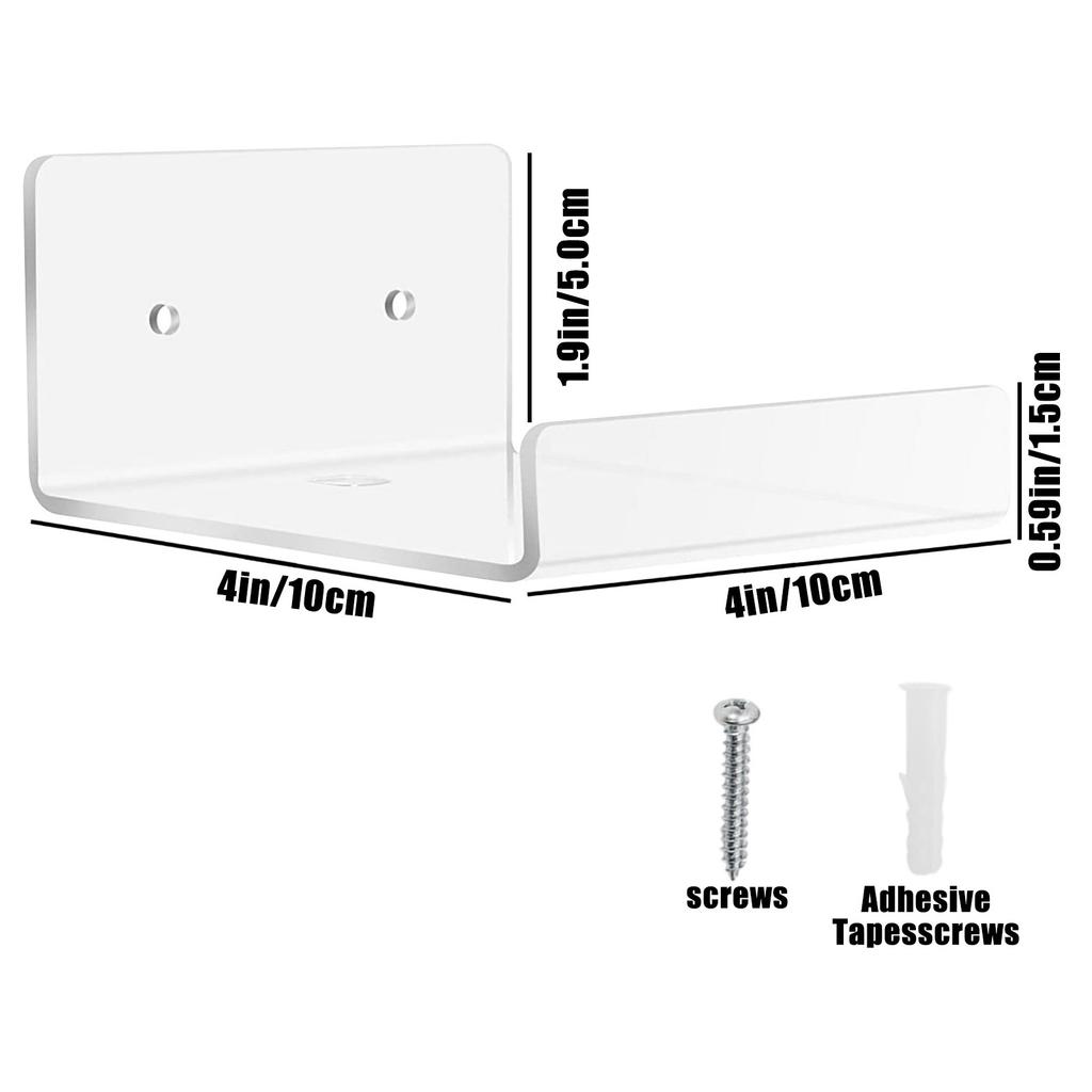 Shelf Display Display Stand Stand Holder Acrylic Home Office Accessories Decorations Acrylic Bracket Rack Storage Rack