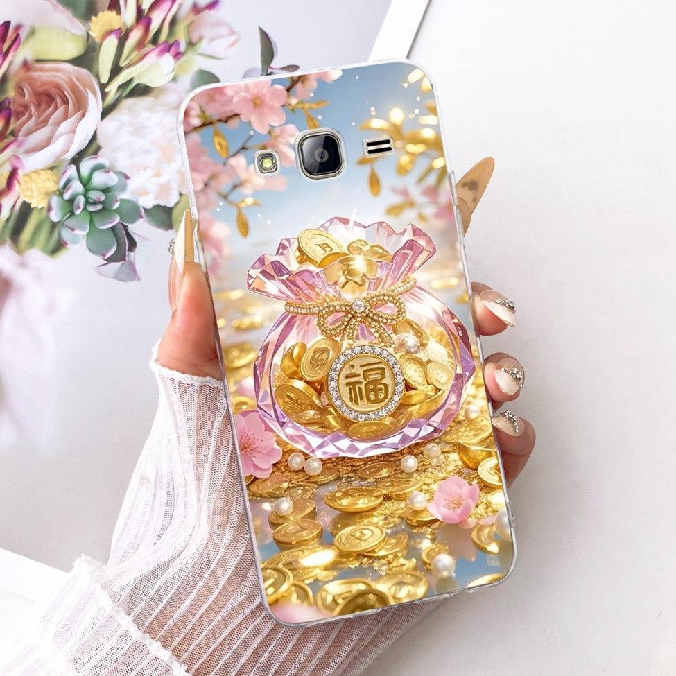 Clear For Samsung J3 2016 Case Cute Fashion Luxury Funny Cool Painted Casing For Samsung Galaxy J3 2016 J320A J320H J3109 J320FN