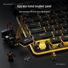 Langtu Wired Backlit Mechanical Keyboard for Office and Laptop Typing (Girls Edition)