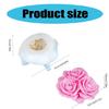 Silicone Candle Mold Flower Shape Unique Handmade Candle Molds Home Decortaion Molds Silicone Texture for Hand-Making