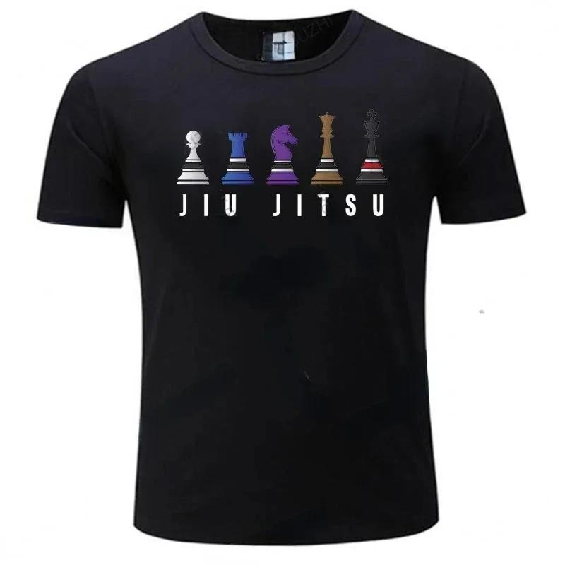 

Für Jungs Kurzarm Tshirt Mit Tee-shirt Komfortable Cool T Shirts for Men Man Nur Tun Bjj Brazilian Jiu Jitsu Beliebten T-shirts 4XL