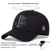 Unisex Ng Letter Side Ar Embroidery Baseball Caps Spring and Autumn Outdoor Adjustable Casual Hats Sunscreen Hat