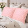 Removable Pillow Cover Bow Pillowcase Durable Pillow Case Protector  Sofa Decoration