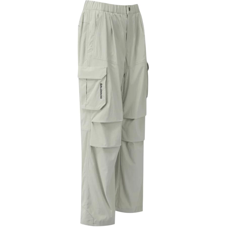 Salomon Logo Loose Multi-Pocket Cargo Pants Women pants C30097