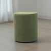 Elastic Round Ottoman Cover All Inclusive Non Slip Washable Footstool Protector For Living Room