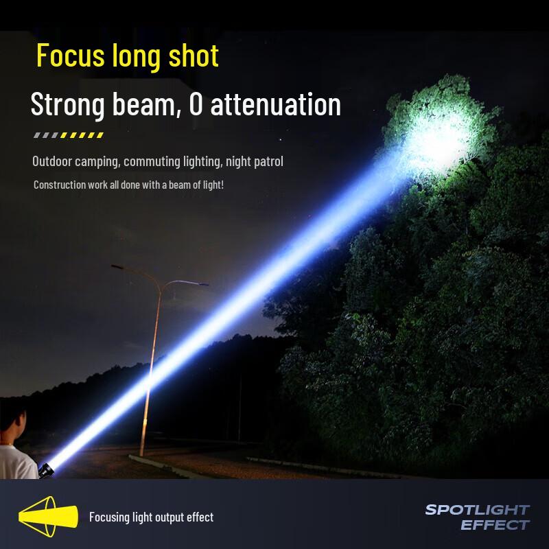 Philips SFL1252/93 Rechargeable LED Flashlight