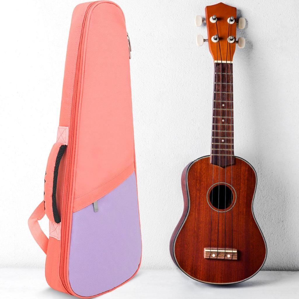 Padded Ukulele Case Bag for 23 26 Inch with Zipper Pocket And Adjustable Shoulder Straps
