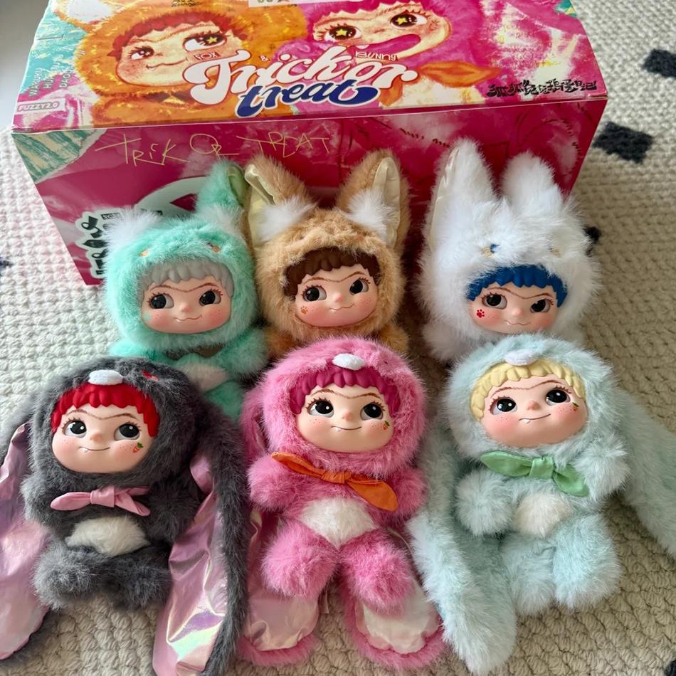 Wakuku V2 Aw Fuzzy Trend Fun Party Series Blind Box Doll Bag Pendant Pain Bag Decoration Ornament Mystery Box Cute Birthday Gift
