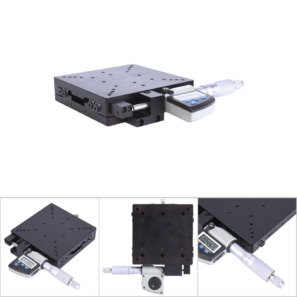 SEMX120AS Platform Mikrometryczna Wyświetlacz Cyfrowy 120x120mm 0.001mm Liniowy Stopień Translacyjny