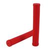 2PCS Butterfly Bicycle Handlebar Grips Shock Absorbing Flexible Comfortable Universal for Bikes Red