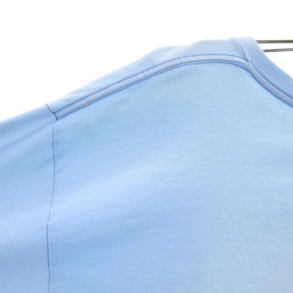 STUSSY 90s Made in USA Old Long sleeve T-shirt L light blue Ron T Men's Used