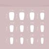 Manicure Long Almond and Ballerina False Nails Leopard Cat Eye Press On Nails Detachable Stars Nail Tips DIY