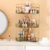 Corner Storage Rack for Bathroom and Kitchen: Organize Cosmetics, Skincare, Perfume, and Lipstick