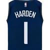 Nike Dri-FIT 2023-24 Los Angeles Clippers City Edition James Harden Letter Print Crew Neck Basketball Jersey Unisex Jersey Blue DX8535-419