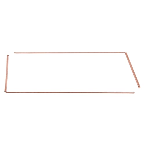 Roisin Copper Dowsing Rods, Pure Copper, 2-Piece Divination Rod - For Divination Water, Treasure (A), Durable and Easy to Use Gold