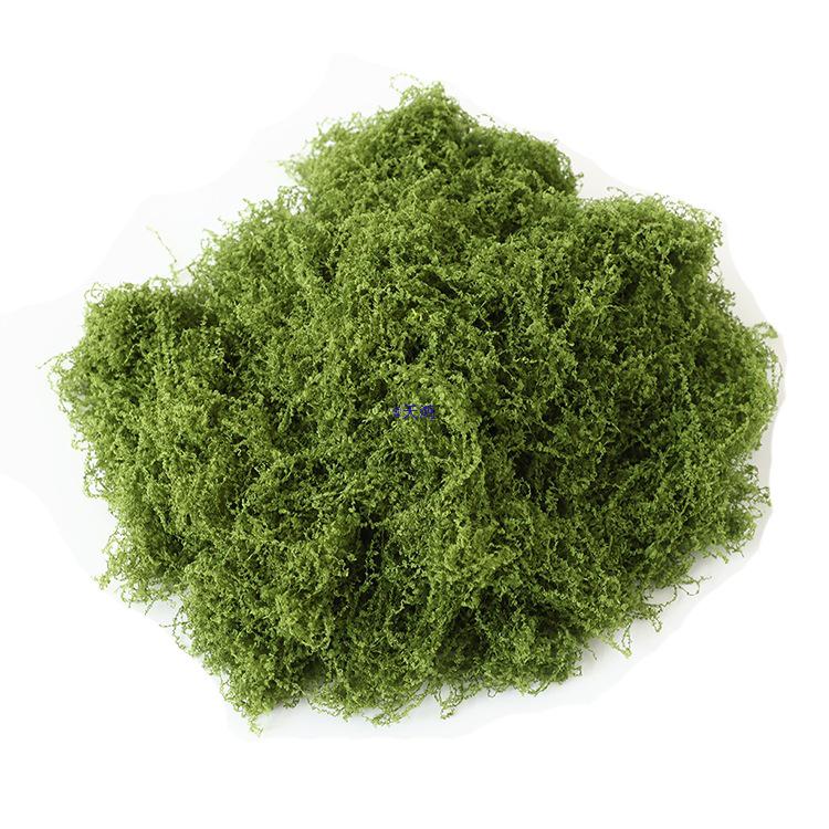 Bionischer Moosrasen: Künstliche Mikro-Landschaftsornamente für Rasen, Bonsai und Pflasterung.