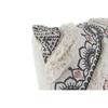 Coussin - DKD Home Decor - Blanc Noir - Polyester - 45 X 10 X 45 Cm - Déhoussable