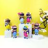 6pcs/set Cute Arale  Action Figures Model Toys  10cm