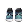 Air Jordan 1 Retro High OG Toddler 'Tie-Dye' (Unisex) White / Black / Aurora Green Toddler Shoes CU0450 100