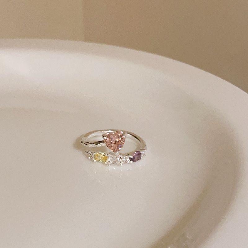 Adjustable Butterfly Zircon Ring, Stainless Steel Cute Rings Jewelry for Women, Comfort Fit Daily Wear Best Friend Gift Idea