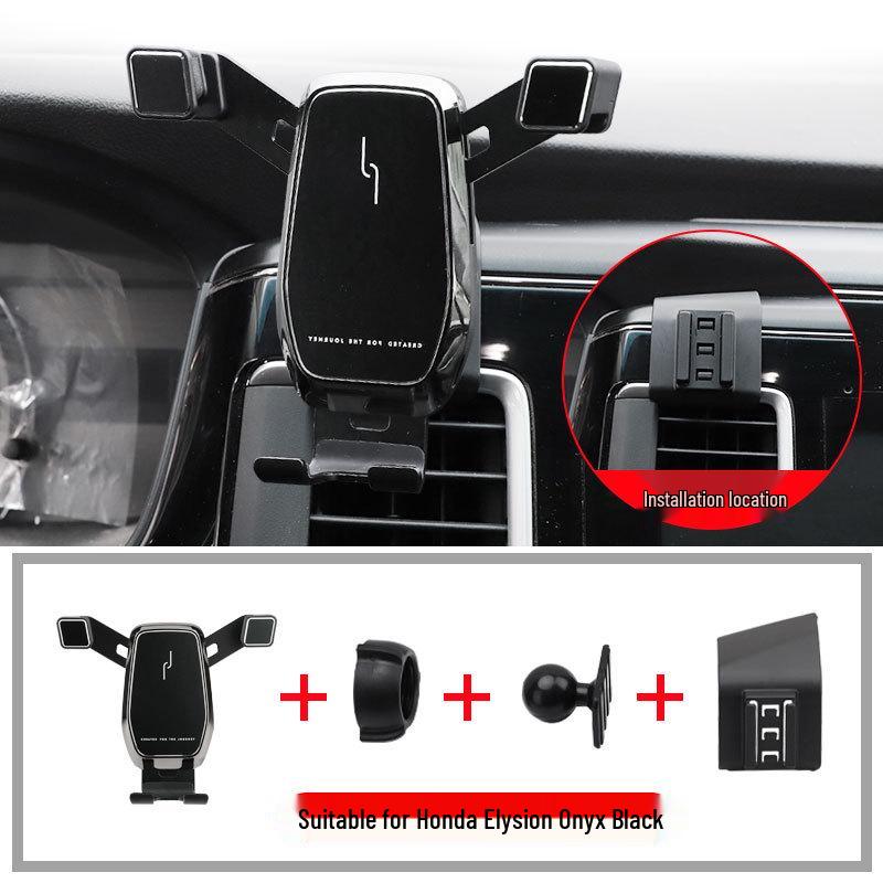 Bezprzewodowy uchwyt na telefon z ładowaniem do samochodu hybrydowego Honda Odyssey/Elysion