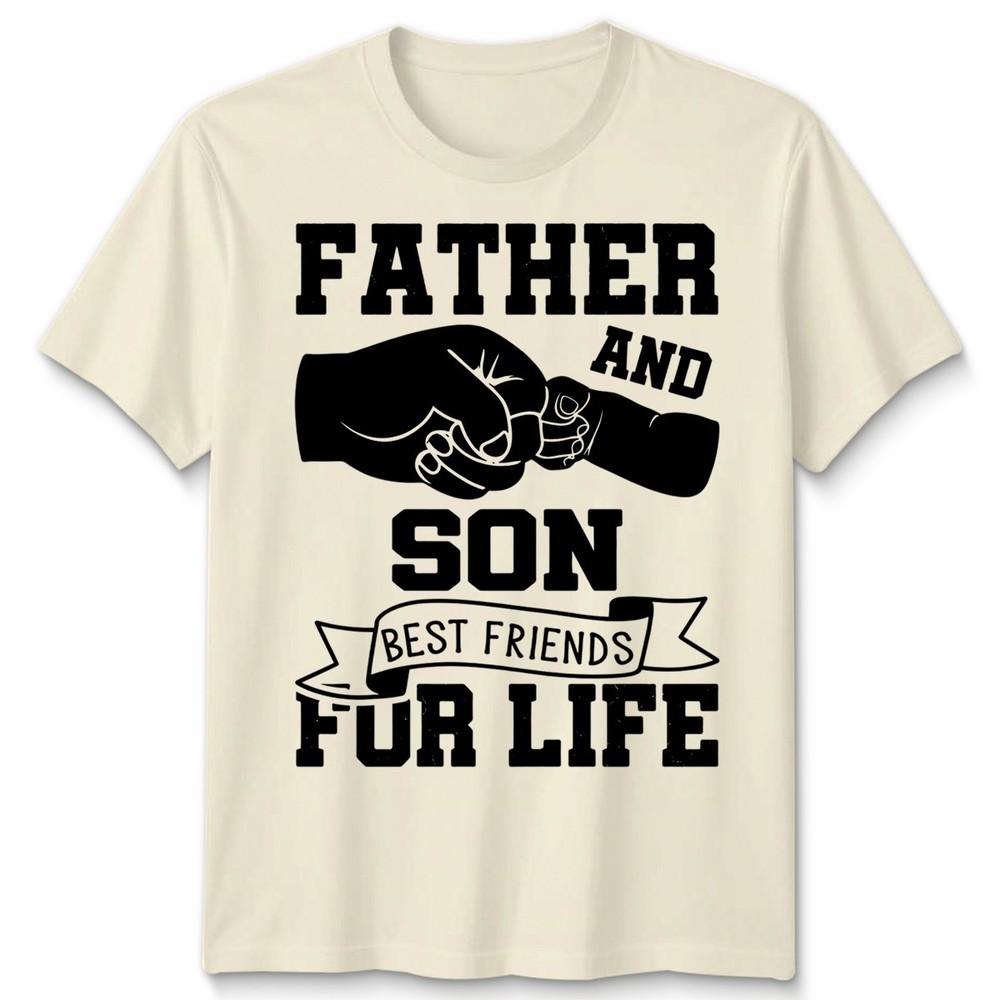 Father And Son Matching Unisex Tshirt Fathers Day Gift