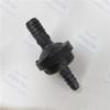 ID6 ID8 Black Color Plastic One-way Valve Non-return Valve One Way Valve Air Pump Vacuum Check Valve for Car 1pc