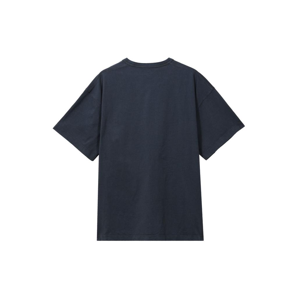 Under Armour Solid Color Crew Neck Pullover Moisture Wicking Short Sleeve Drop Shoulder T-Shirt Men T-Shirts Charcoal 1387993-016